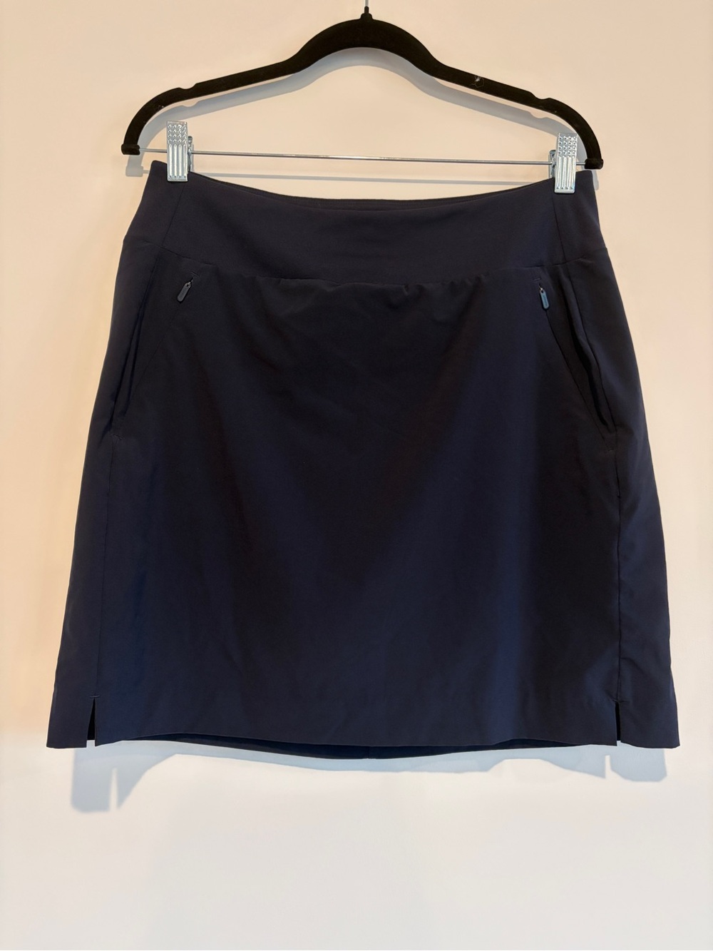 Athleta Soho Skort Navy Blue Size 10 Tall 10/T